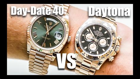 rolex daytona daydate|Rolex Day-Date 40 series.